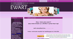 Desktop Screenshot of ewart-kursy.pl